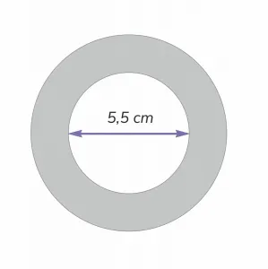 Strieborná farba krúžkov, Krúžkovanie závesu, (pridajte 23 cm látky)