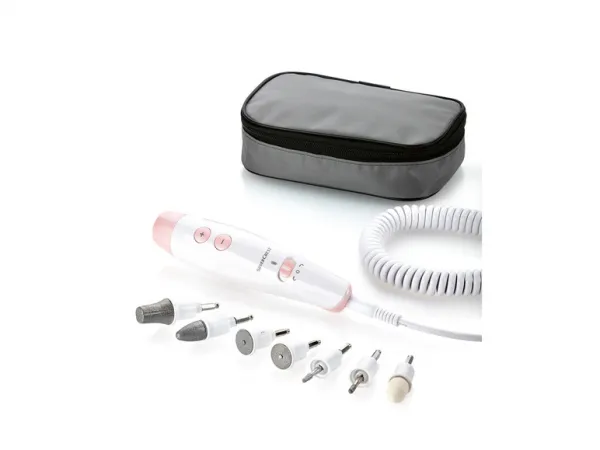 Silvercrest® Personal Care Súprava na manikúru a pedikúru (bledoružová)