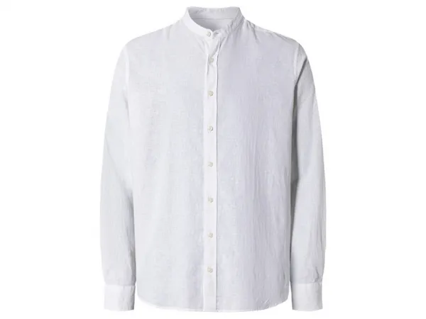 Livergy® Pánska košeľa „Regular fit“ (M (39/40), biela)
