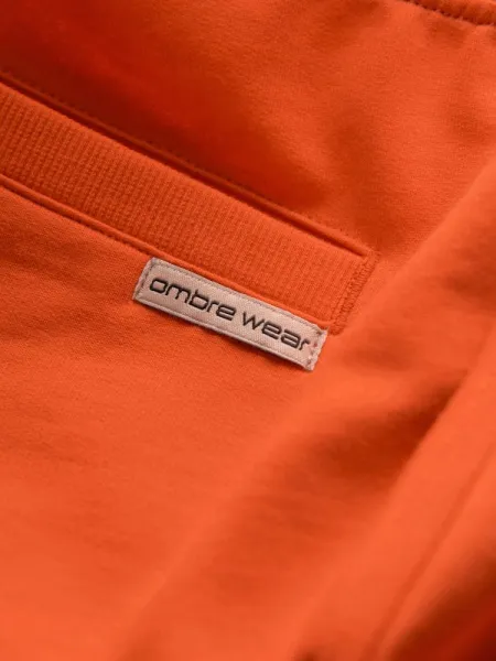 Štýlové kraťasy pre pánov oranžové