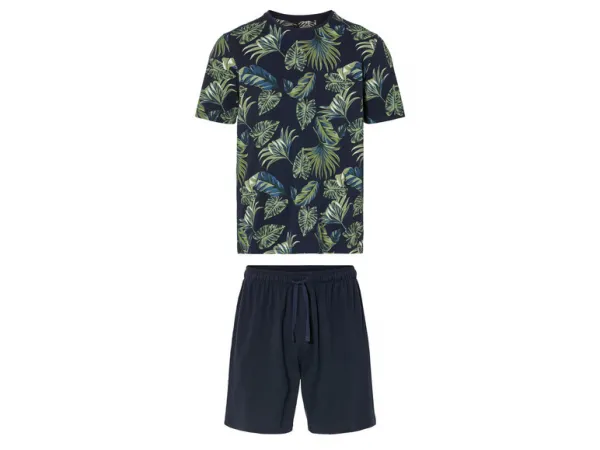 Livergy® Pánske krátke pyžamo (S (44/46), navy modrá)