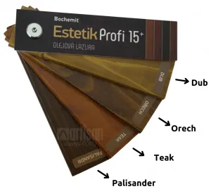 BOCHEMIT Vzorkovník Estetik Profi - vejár