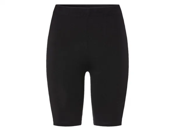 esmara® Dámske krátke legíny (M (40/42), čierna)