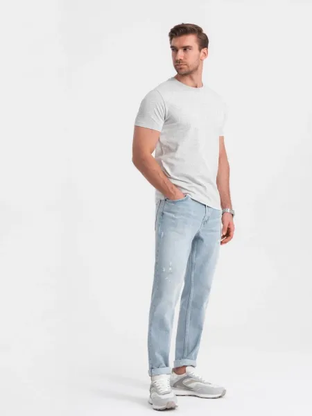 Trendy tričko pre mužov šedé