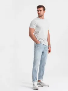 Trendy tričko pre mužov šedé