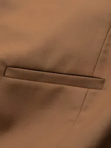 Elegantná vesta karamelová - pre mužov