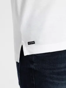 Trendy pánska polokošeľa - biela