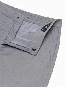Trendy pánske chinos nohavice šedé