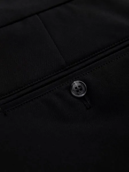 Elegantné pánske chinos nohavice čierne