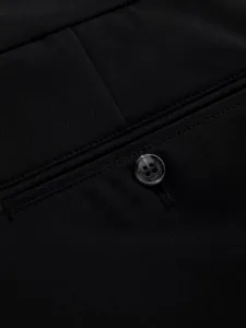 Elegantné pánske chinos nohavice čierne