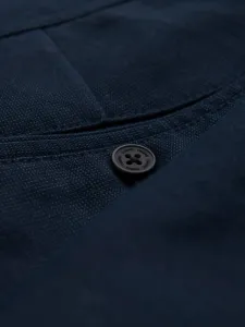 Elegantné pánske chinos nohavice granátové