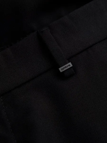 Trendy pánske chinos nohavice čierne