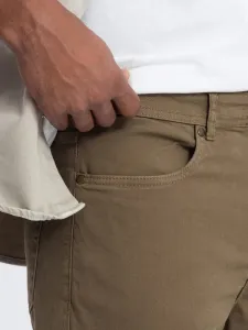 Trendy pánske nohavice nohavice olivové