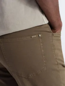 Trendy pánske nohavice nohavice olivové