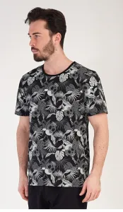 Trendy čierne pánske pyžamo Albert