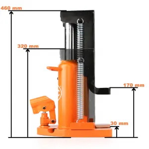 MARPOL Hydraulický zdvihák s pätkou M80291 20T