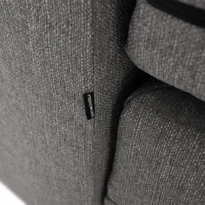 Elektrická polohovacia posteľ, boxspring, sivá, 120x200, GERONA NEW