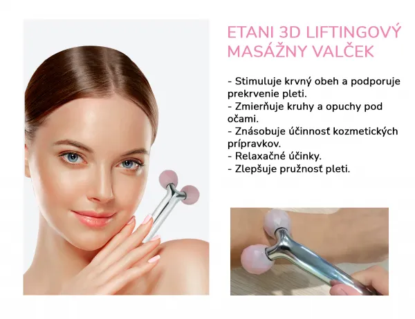 ETANI 3D Liftingový masážny valček Počet kusov: 1 kus
