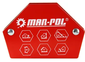 MARPOL Zvárací magnetický uholník 6 hran 15kg