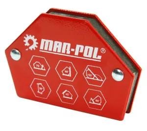 MARPOL Zvárací magnetický uholník 6 hran 15kg