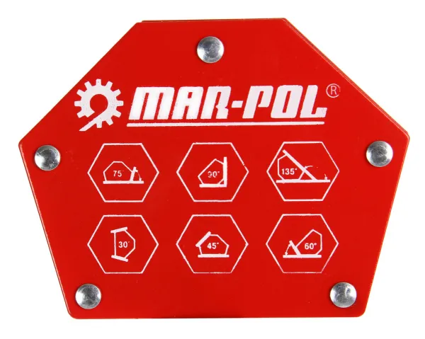 MARPOL Zvárací magnetický uholník 6 hran, 25 kg