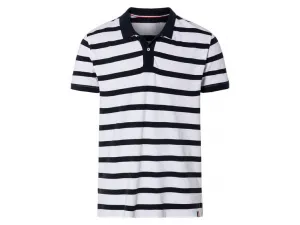 Livergy® Pánske polotričko „Slim Fit“ (M (48/50), pruhy)