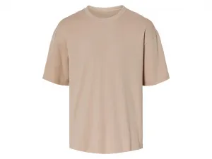 Livergy® Pánske tričko oversize (M (48/50), béžová)