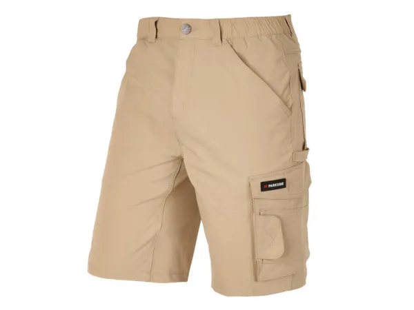 Parkside® Pánske pracovné šortky (Xxl (60/62), béžová)