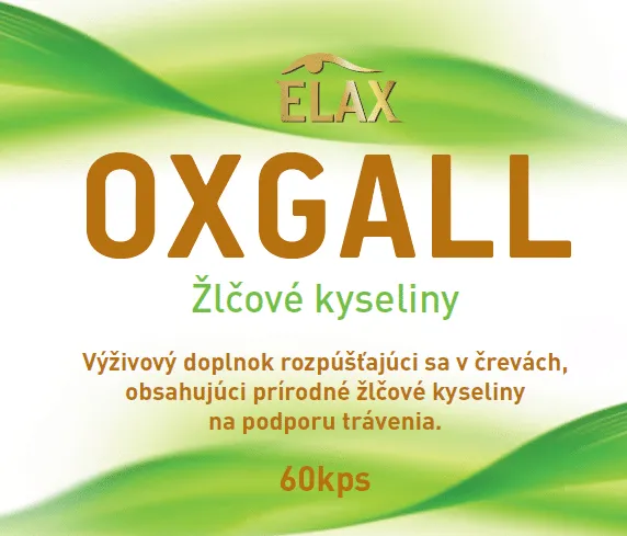 Elax OXGALL žlčové kyseliny 60kps