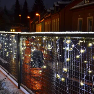 Nexos 88229 Vianočný svetelný dážď, 600 LED, 20 m, teplá biela