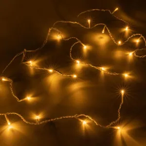 Nexos 88229 Vianočný svetelný dážď, 600 LED, 20 m, teplá biela