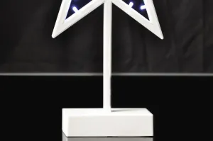 Nexos 33203 Vianočná dekorácia - hviezda - 38 cm, 20 LED