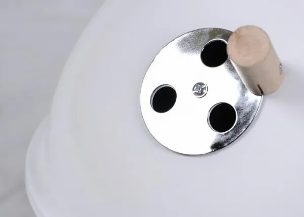 Garthen 691 Záhradný mini gril guľatý biely
