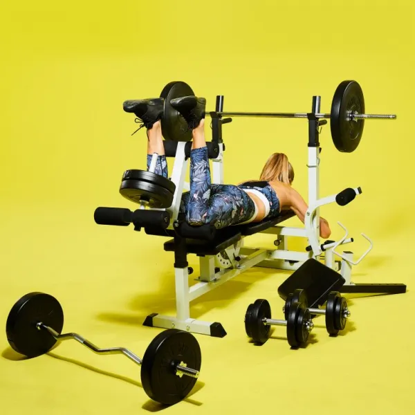 Gorilla Sports Posilňovacia stanica 180 x 125 x 90 cm, 100 kg
