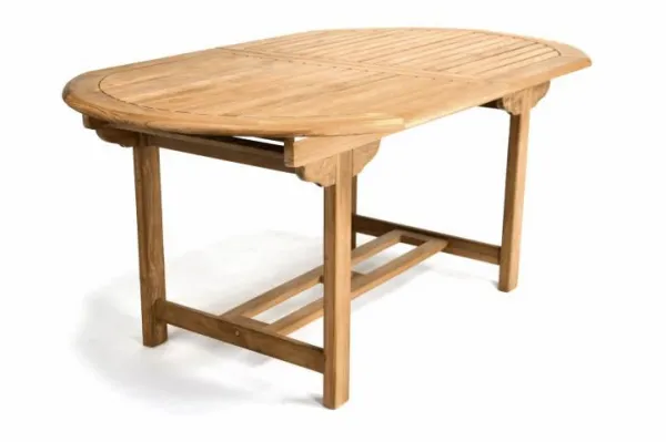 Garthen 1093 Rozšíriteľný záhradný stôl z tíkového dreva, 170 - 230 cm
