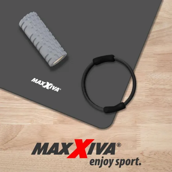 MAXXIVA 81581 Podložka na jógu, sivá, 190 x 100 x 1,5 cm