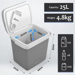 JAGO Chladiaci box, 25 l, antracit