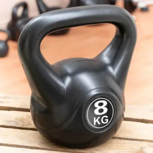 MAXXIVA 84999 Kettlebell činka, čierna, 8 kg