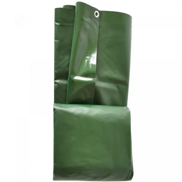 JAGO Plachta 650 g/m², hliníkové oká, zelená, 4 x 8 m