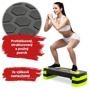 MAXXIVA 85905 Fitness stepper, 80 x 30,5 x 10 / 15 / 20 cm