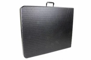 Garthen 39509 Záhradný set lavice a stôl v ratanovej optike - čierna