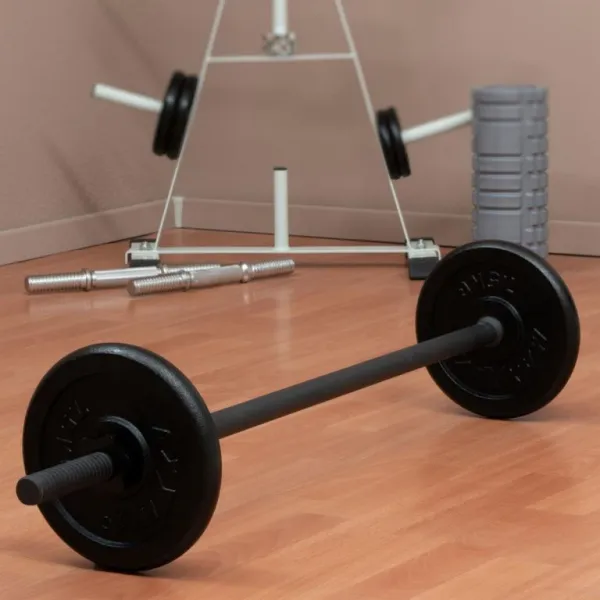 MAXXIVA 86695 Vzpieračská tyč na nakladanie,čierna,120 cm