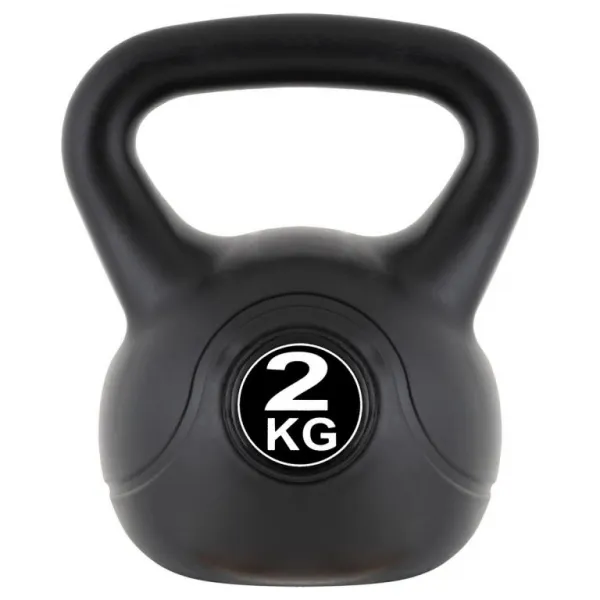 MAXXIVA 85001 Kettlebell činka, čierna, 2 kg
