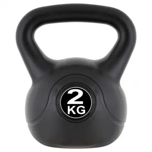 MAXXIVA 85001 Kettlebell činka, čierna, 2 kg