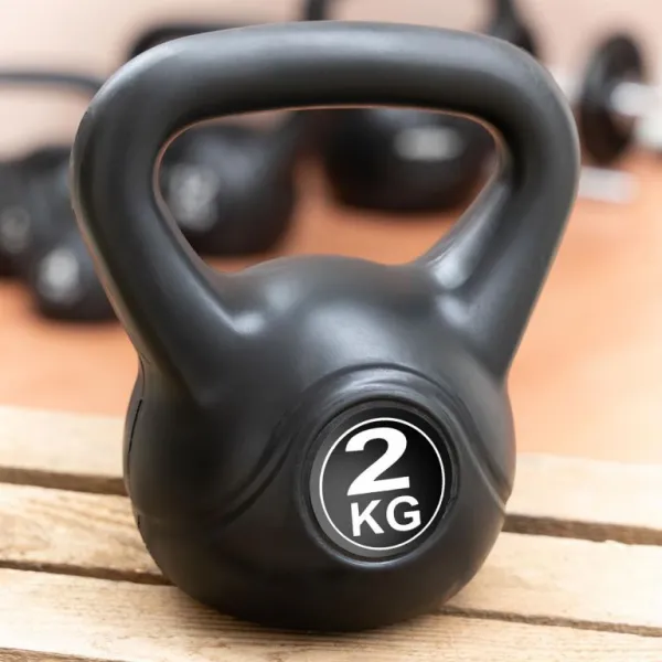 MAXXIVA 85001 Kettlebell činka, čierna, 2 kg