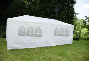 Garthen 400 Záhradný párty stan 3 x 6 m, biely