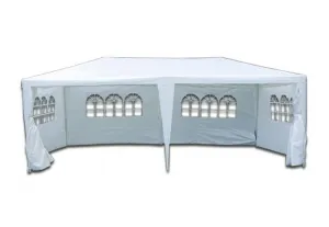 Garthen 400 Záhradný párty stan 3 x 6 m, biely