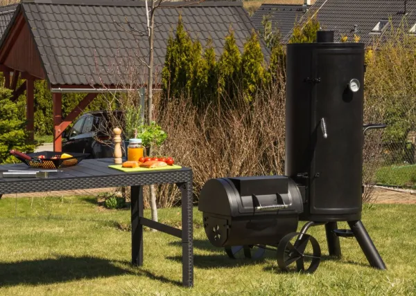 G21 Gril Kansas BBQ, 98 x 142 x 65 cm, oceľ, 57 kg
