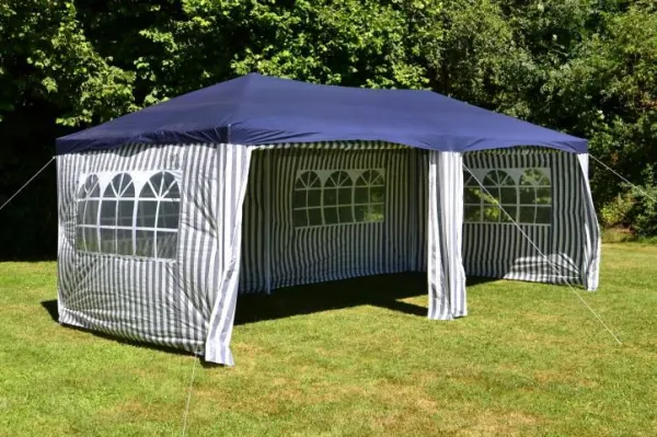 Garthen 1612 Záhradný párty stan 3 x 6 m, modrý