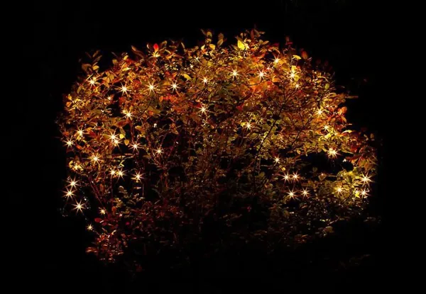 Nexos 47225 Svetelná sieť 128 LED,teplá biela s časovačom, 3 x 3 m